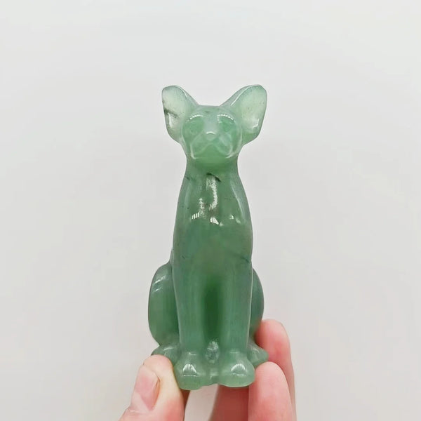 Mixed Crystal Cat Statues-ToShay.org