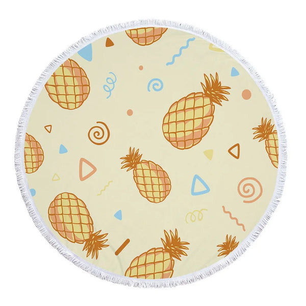 Pineapple Beach Mat-ToShay.org