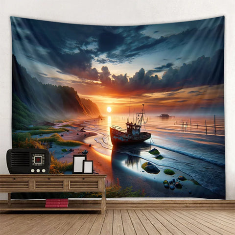 Ship Art Tapestry-ToShay.org