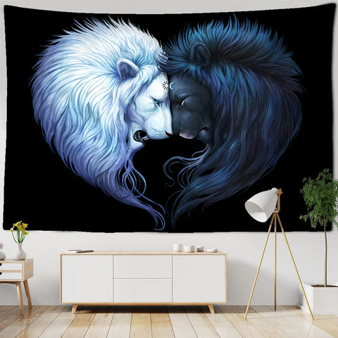 Lion Art Tapestry-ToShay.org