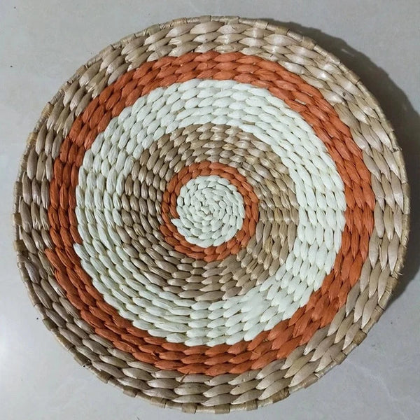 Straw Wall Plate-ToShay.org