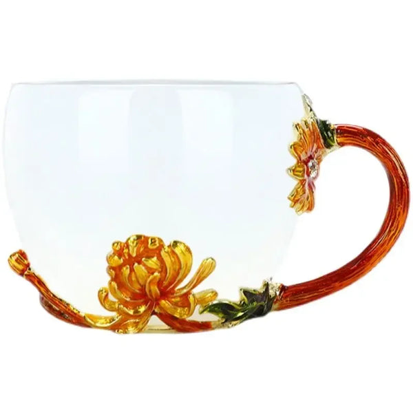 Clear Porcelain Tea Cups-ToShay.org