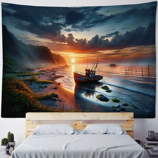 Ship Art Tapestry-ToShay.org