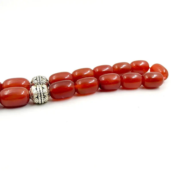 Red Agate Prayer Beads-ToShay.org