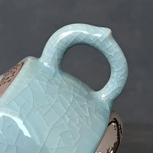 Blue Celadon Glaze Teapot-ToShay.org