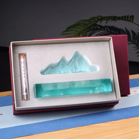 Glass Mountain Incense Holder-ToShay.org