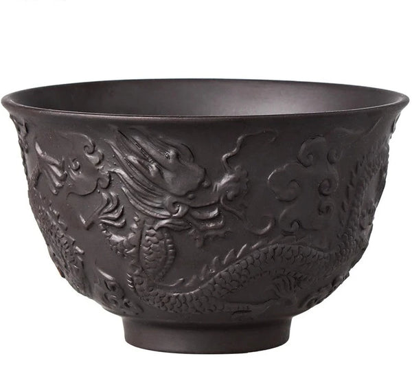 Dragon Clay Tea Cup-ToShay.org