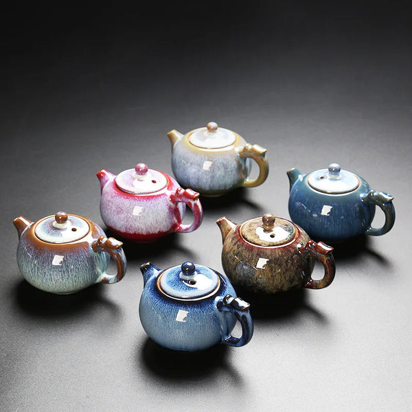 Glazed Ceramic Teapots-ToShay.org