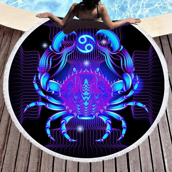 Star Sign Beach Mat-ToShay.org