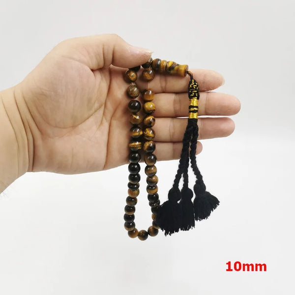 Yellow Tiger Eye Stone Prayer Beads-ToShay.org