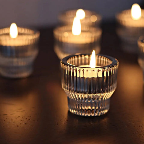 Glass Candle Cups-ToShay.org