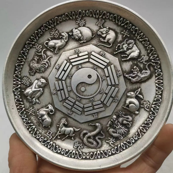 Silver Tathagata Plate-ToShay.org