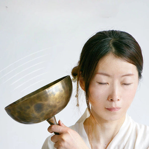 Tibetan Handle Singing Bowls-ToShay.org