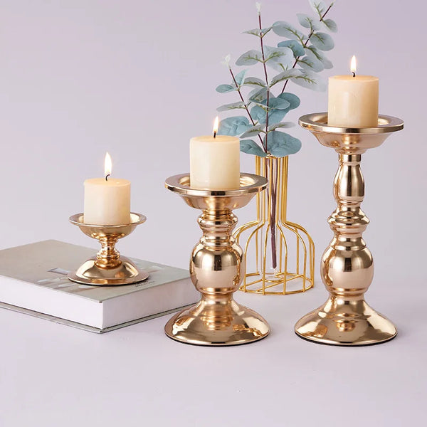 Gold Candle Stand-ToShay.org