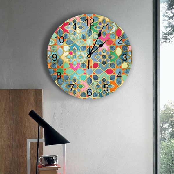 Moroccan Wall Clock-ToShay.org