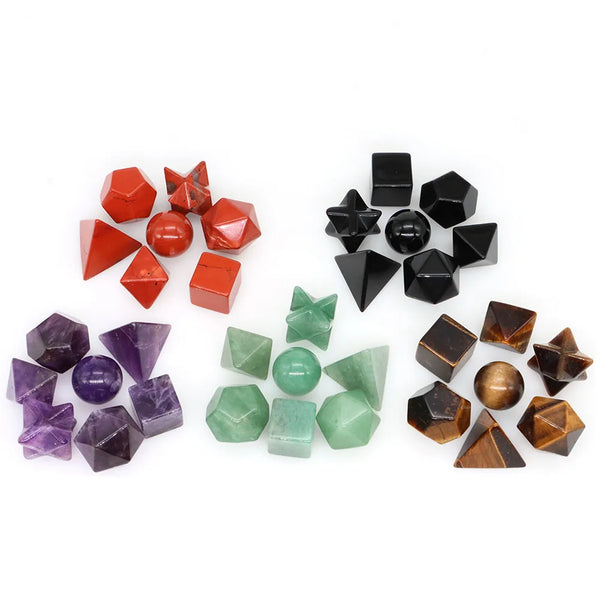 Mixed Crystal Platonic Solids-ToShay.org