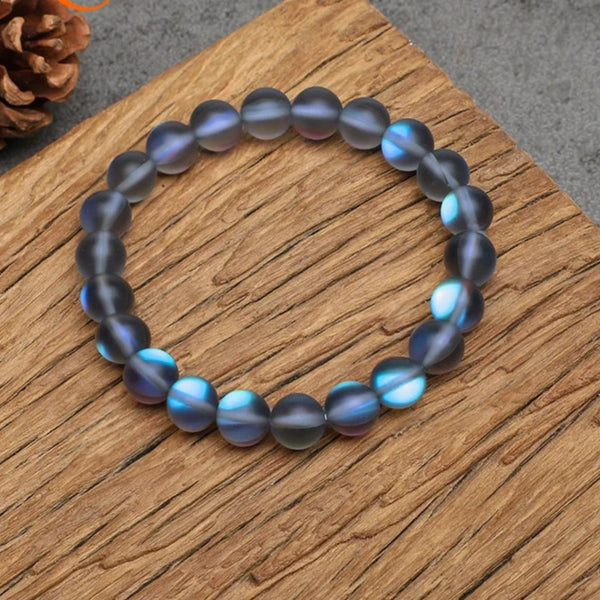 Blue Crystal Bead Bracelet-ToShay.org