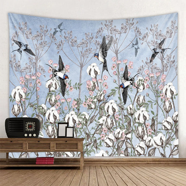 Jungle Animal Art Tapestry-ToShay.org