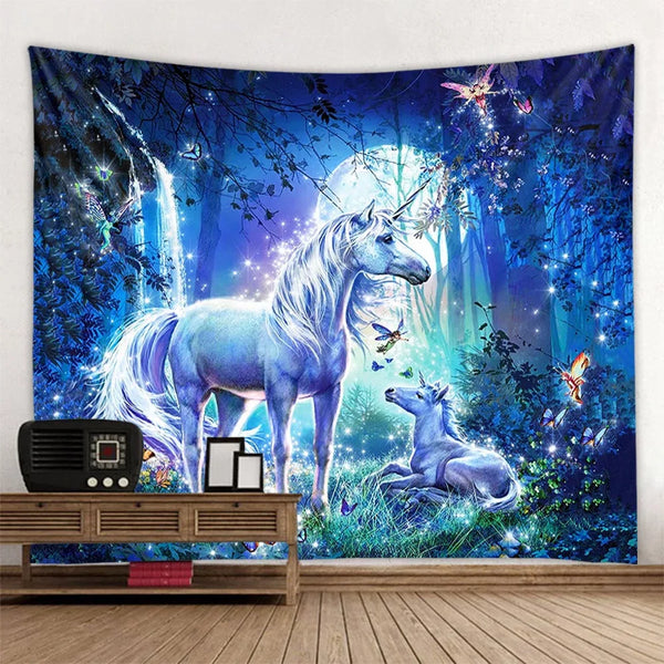 Unicorn Art Tapestry-ToShay.org