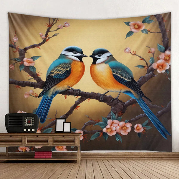 Garden Bird Tapestry-ToShay.org