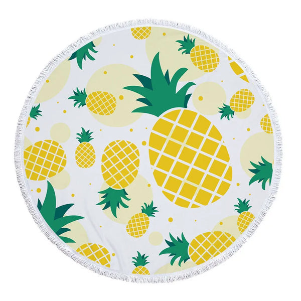 Pineapple Beach Mat-ToShay.org