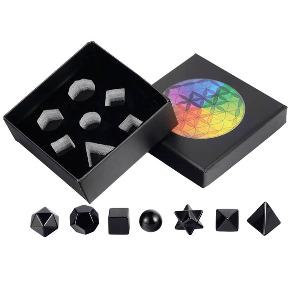 Crystal Platonic Solids-ToShay.org