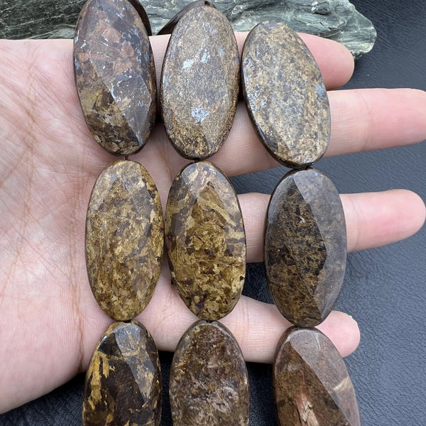 Bronzite Stone Beads-ToShay.org