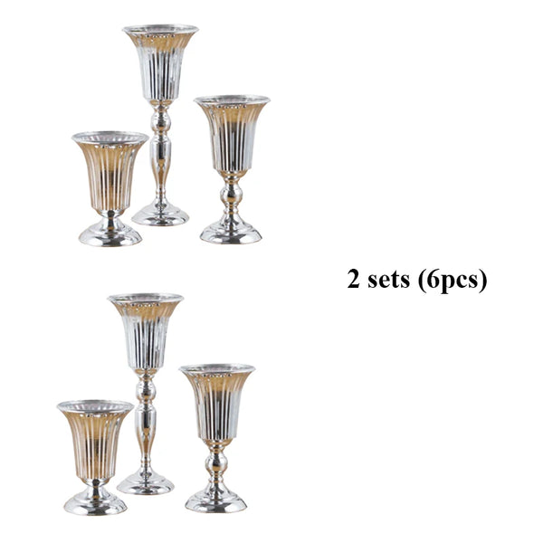 Goblet Flower Vases-ToShay.org