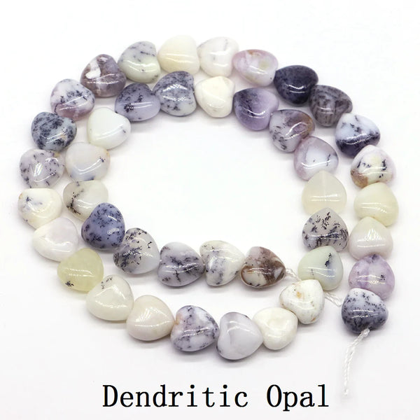 Mixed Quartz Heart Beads-ToShay.org