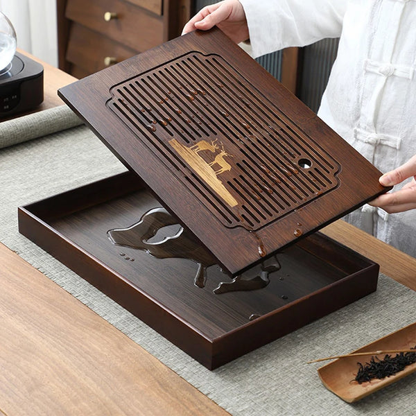 Bamboo Tea Tray-ToShay.org