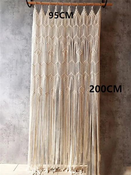 Macrame Door Curtain-ToShay.org