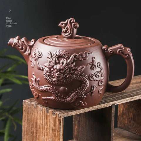 Dragon Clay Tea Pot-ToShay.org