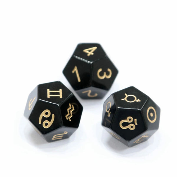 Mixed Crystal Platonic Solid Dice-ToShay.org