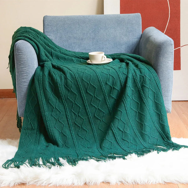 Woven Throw Blanket-ToShay.org