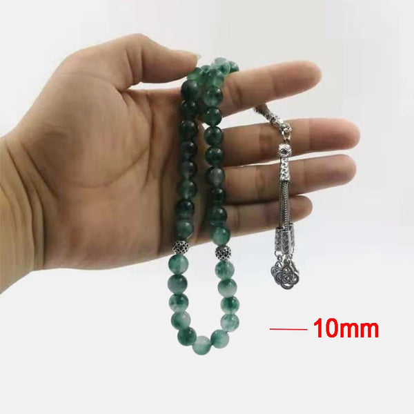 Green Jade Prayer Beads-ToShay.org