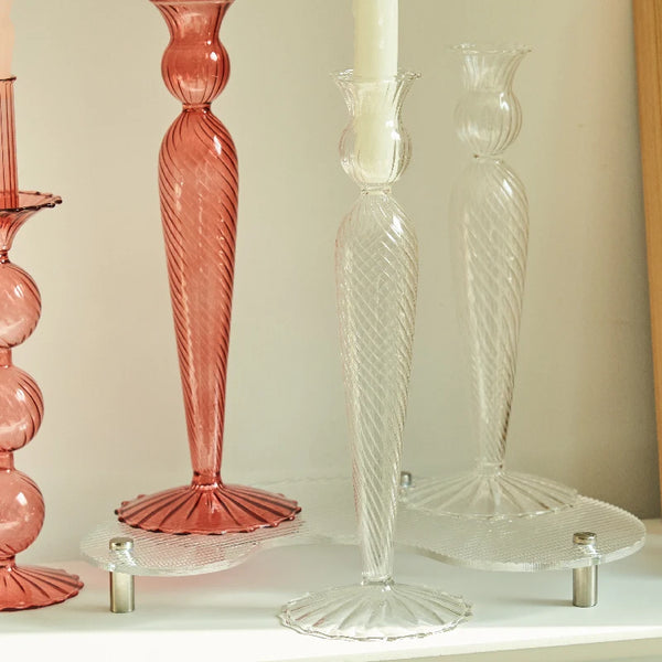 Glass Candle Holder-ToShay.org