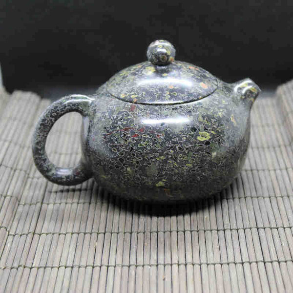 Green Plum Jade Teapot-ToShay.org