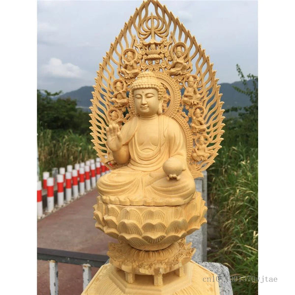 Wood Medicine Amitabha Buddha-ToShay.org