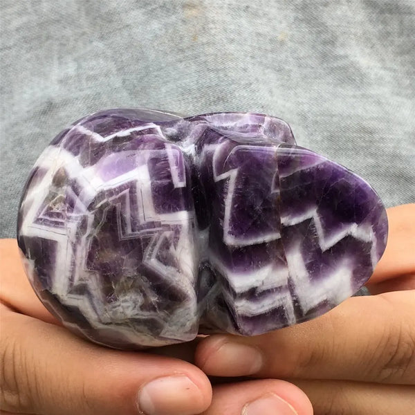 Purple Dream Amethyst Skull-ToShay.org