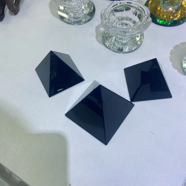 Black Obsidian Pyramid-ToShay.org