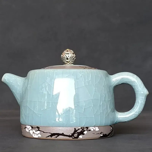 Blue Celadon Glaze Teapot-ToShay.org