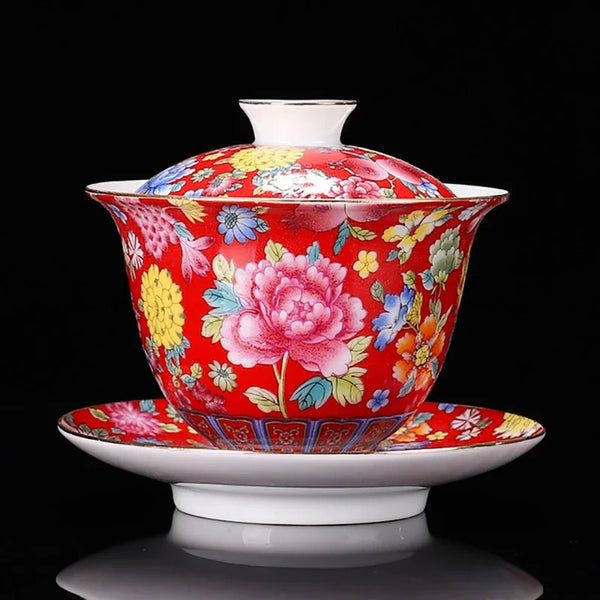 Gaiwan Ceramic Tea Tureen-ToShay.org