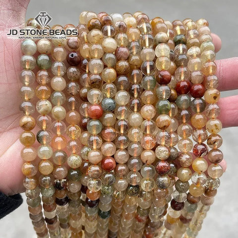 Sunstone Rutilated Beads-ToShay.org