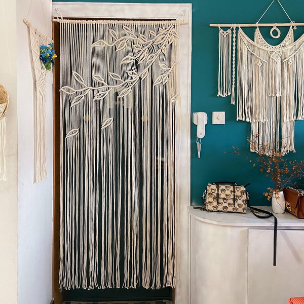 Macrame Curtain Tapestry-ToShay.org