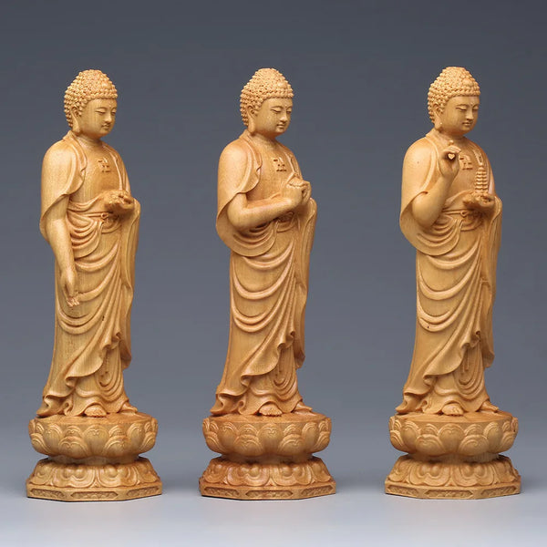 Three Saints Buddha Statues-ToShay.org