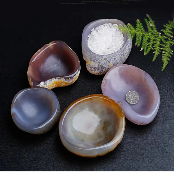 Mixed Agate Bowls-ToShay.org