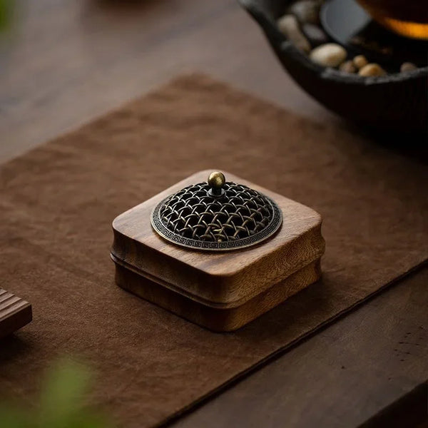 Wood Incense Burner-ToShay.org