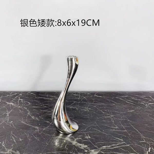 Silver Candle Holder-ToShay.org