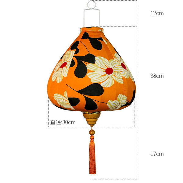 Flower Print Lantern-ToShay.org