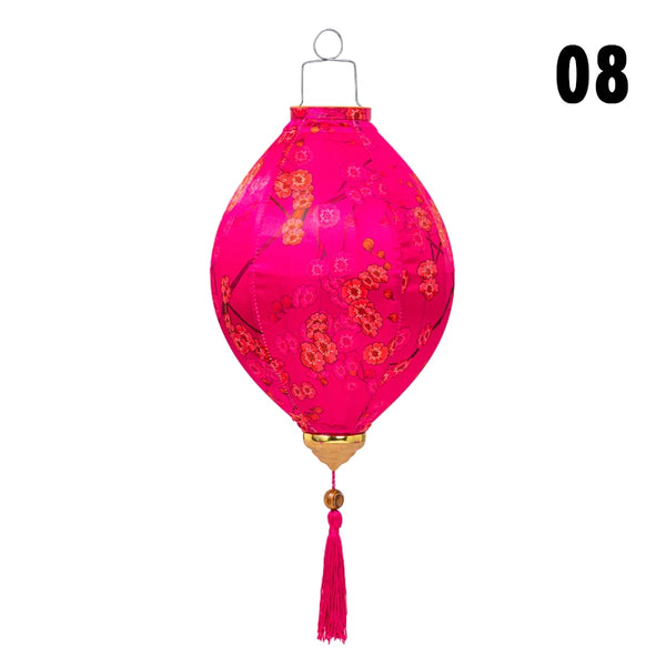 Flower Pattern Silk Lantern-ToShay.org